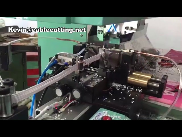 高速自動裁線剝線機｜電纜裁切機｜提升產線效率