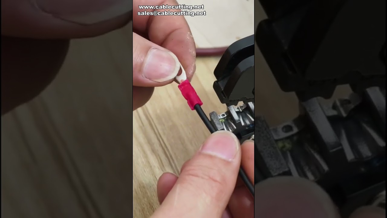 氣動端子壓接機｜二次線壓接成果展示，提升工廠自動化效率