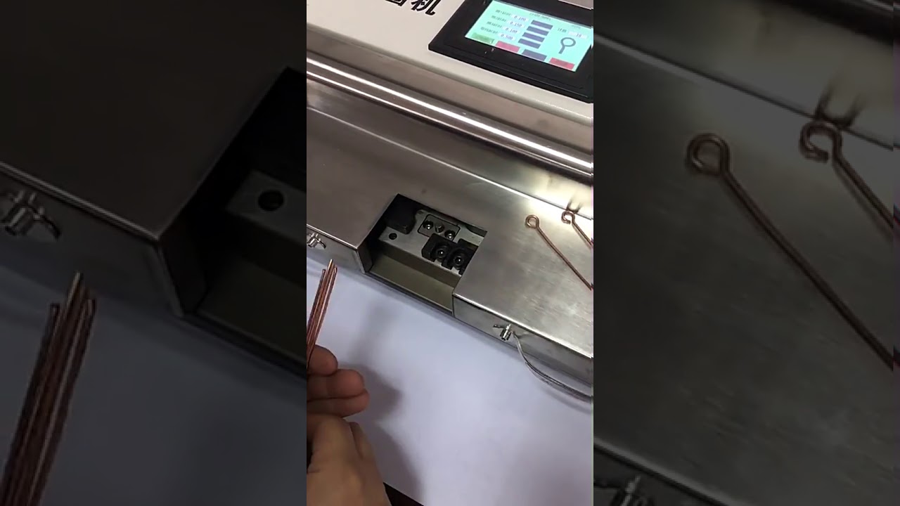 高精度鉤環弧彎曲機｜金屬耳環成型機｜特殊五金線材加工機