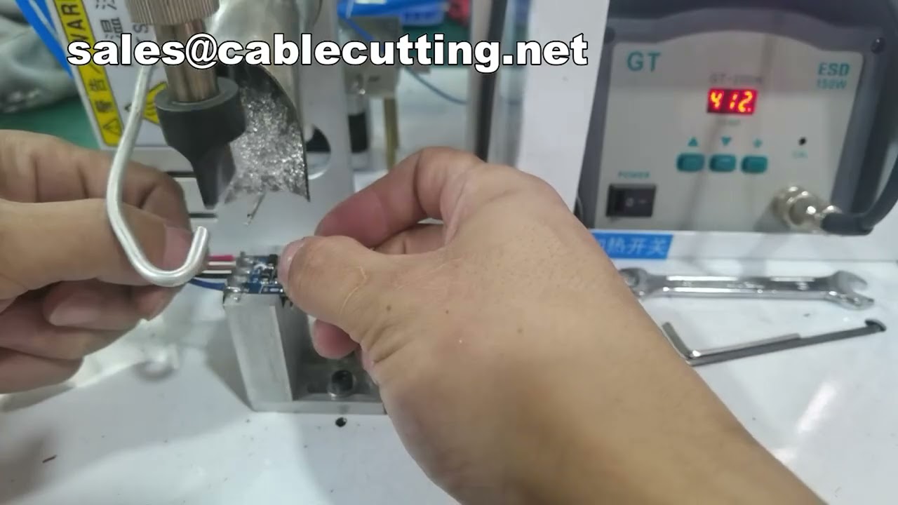 半自動焊錫機｜線材對PCB焊接專用設備，提升產能與品質