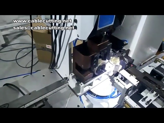 全自動端子機｜鬆散端子剝線壓著一體機，高效線束加工解決方案
