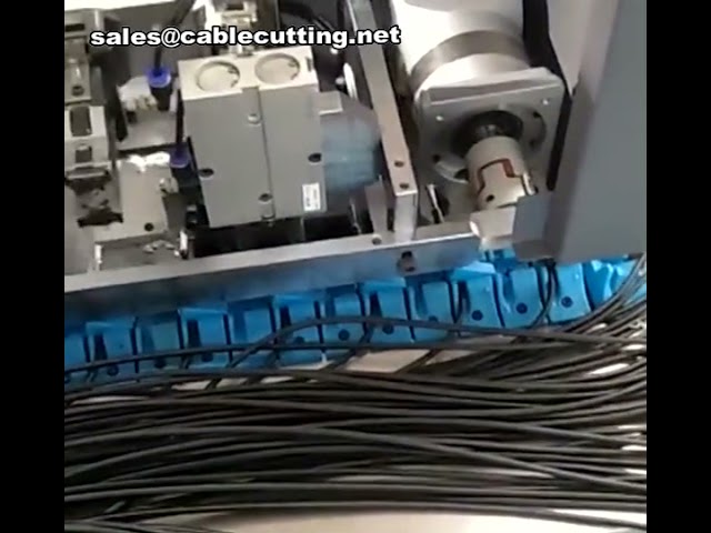 USB線剝皮扭線機｜線束剝線扭線設備｜醫療線束加工機