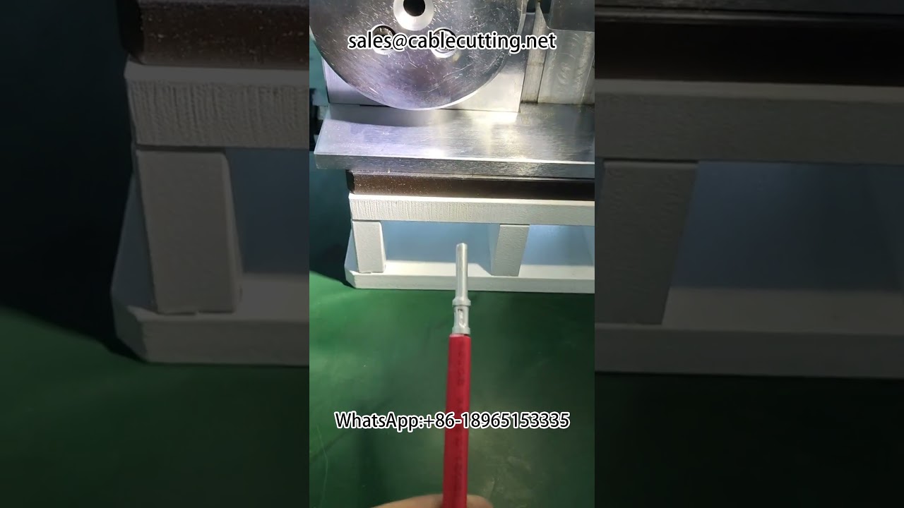 航空端子四點壓接線束設備 #自動化設備 #線材加工