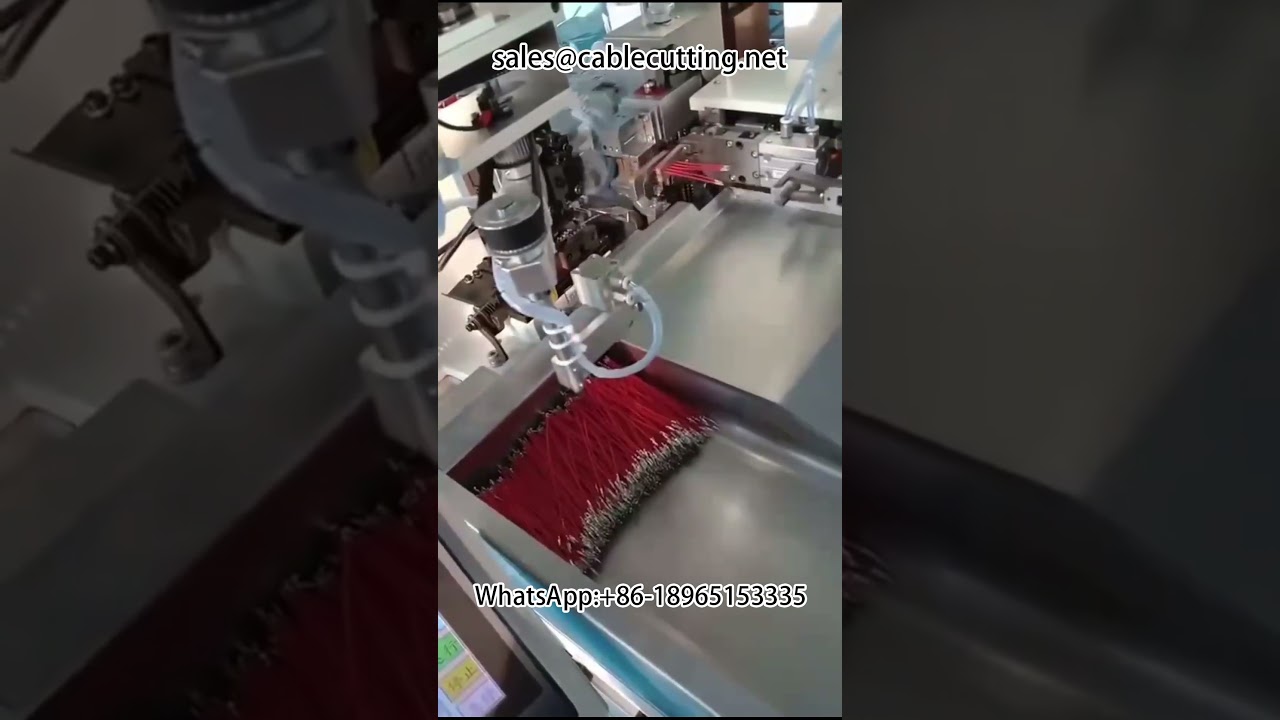 五線雙頭端子機｜剝線機｜線束加工設備｜工廠自動化機械