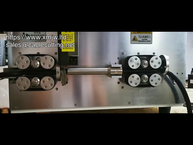 自動USB數據線多芯單芯充電線裁切剝皮機｜高效線材加工設備