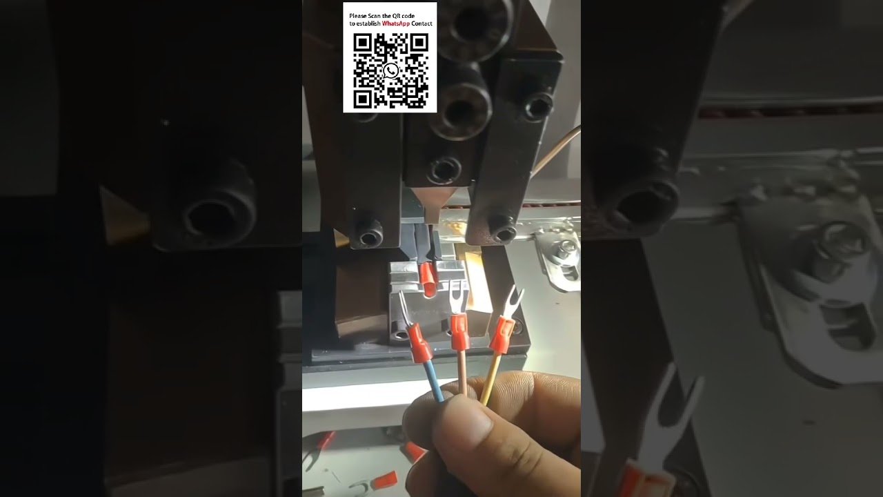 半自動靜音散粒端子壓接機｜附震動盤送料 UT端子專用