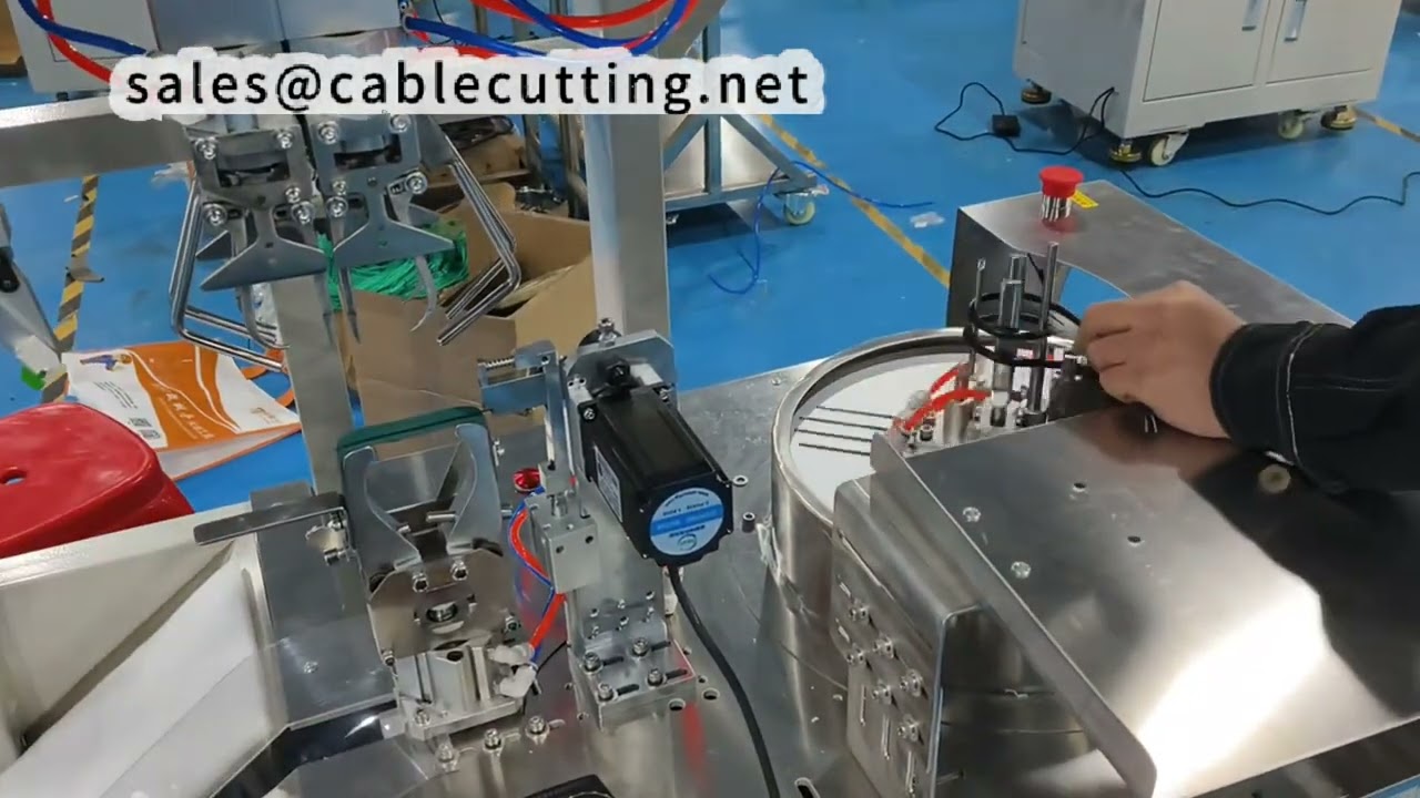 自動綑線機：高效處理含端子的線束與電纜