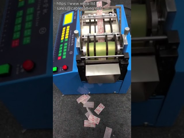 雙面膠帶切割機｜魔鬼氈裁切機｜自動化膠帶裁切設備